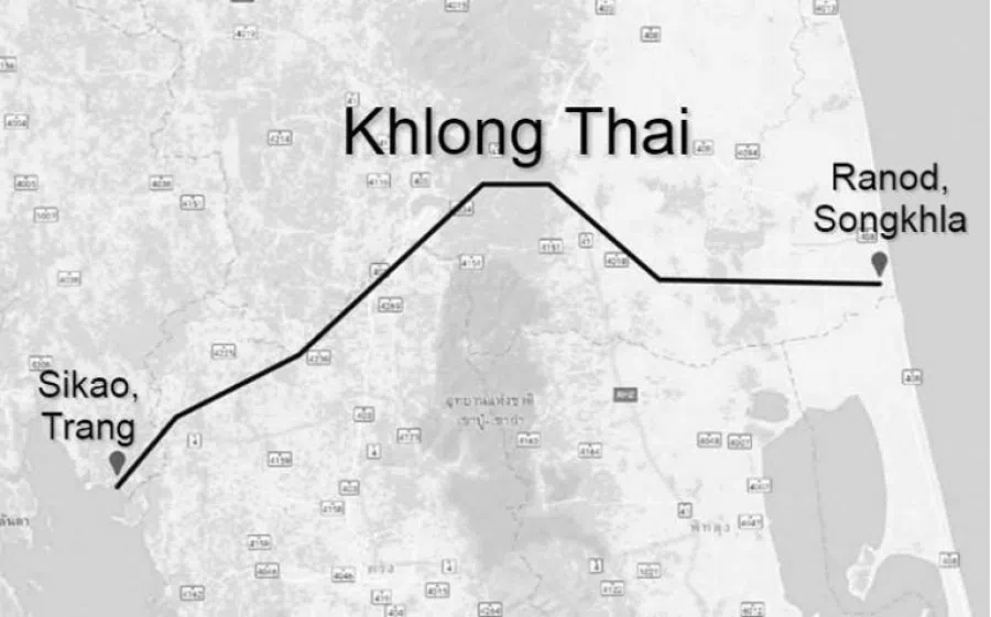 Source: Details from the Thai Canal Association Study and Development.