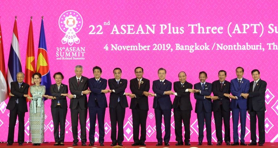 The 22nd ASEAN Plus Three Summit was held on 4 November 2019 in Bangkok. Within the framework of ASEAN, Thailand has worked on strengthening its relations with its East Asian partners. (SPH)