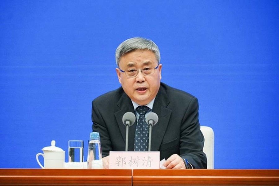China Banking and Insurance Regulatory Commission chair Guo Shuqing. (Internet)