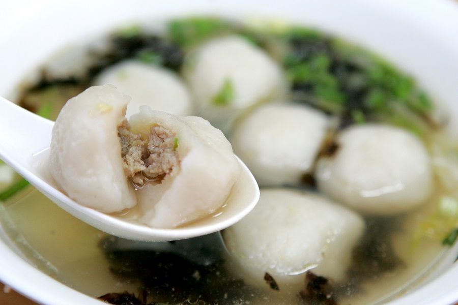 At touch of tradition with Foochow fish balls at Seow Choon Hua Restaurant, Beach Road, Singapore. (SPH Media)