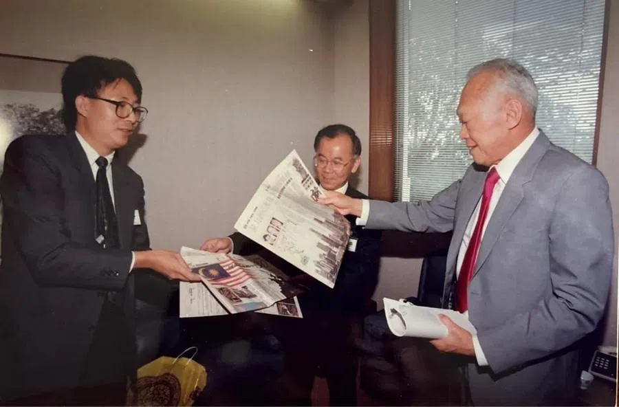 In 1993, before the Koo-Wang talks were held in Singapore, Senior Minister Lee Kuan Yew accepted our interview and publicly expressed Singapore’s absolutely impartial position to the leaders on both sides of the Taiwan Strait.