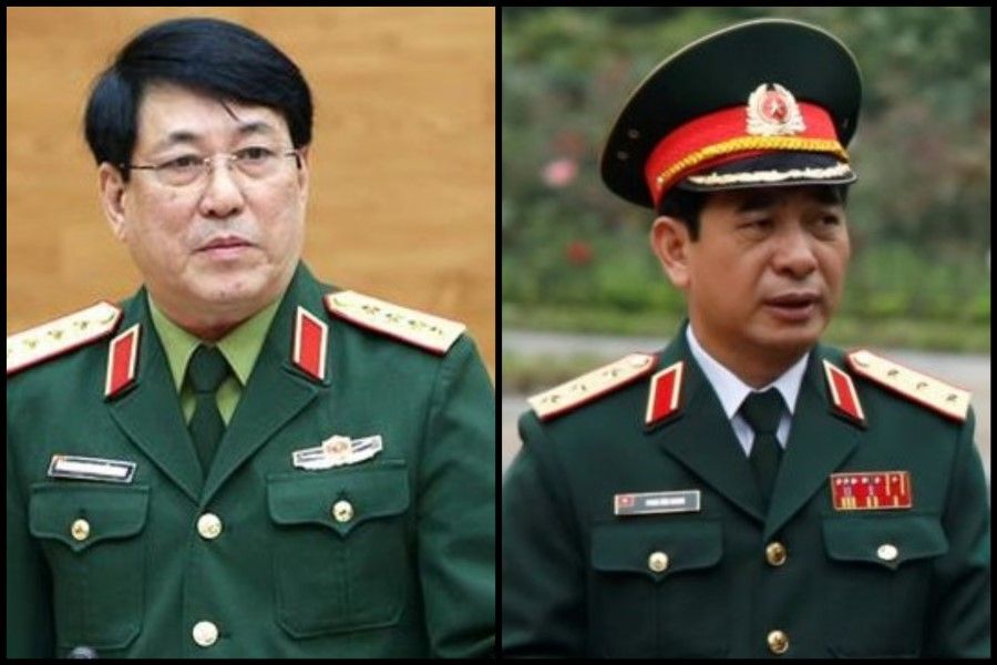 Luong Cuong (left) and Phan Van Giang, 2018. (Wikimedia)