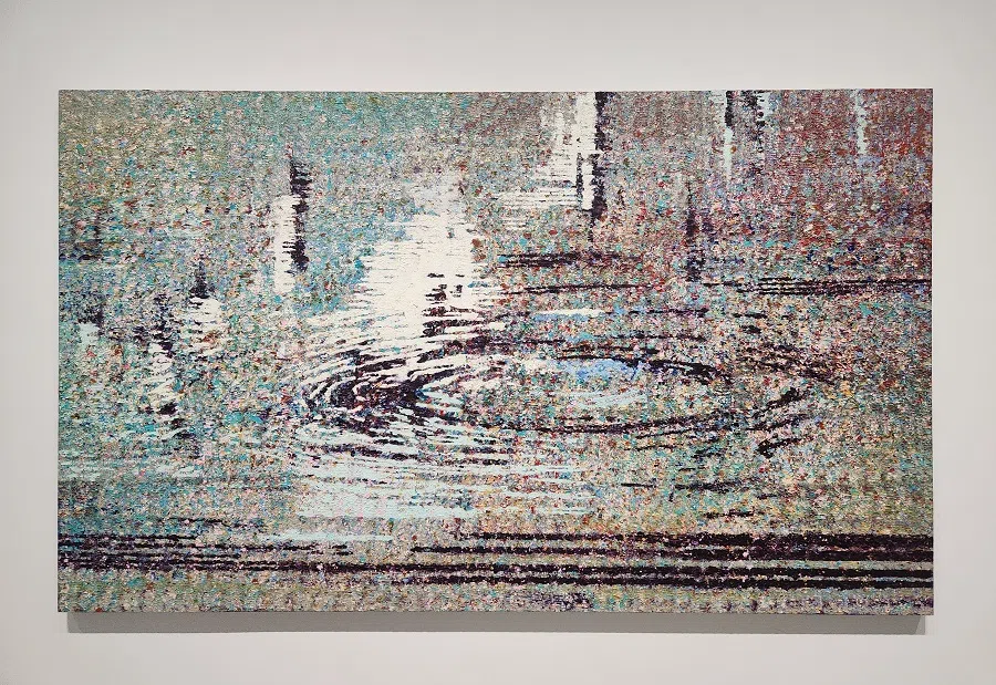 Zeng Fanzhi, Sparkling Paintings - Water V (2019-2023).