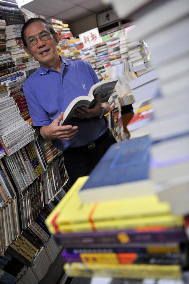Yeo Oi Sang, book trade veteran and collector. (SPH)