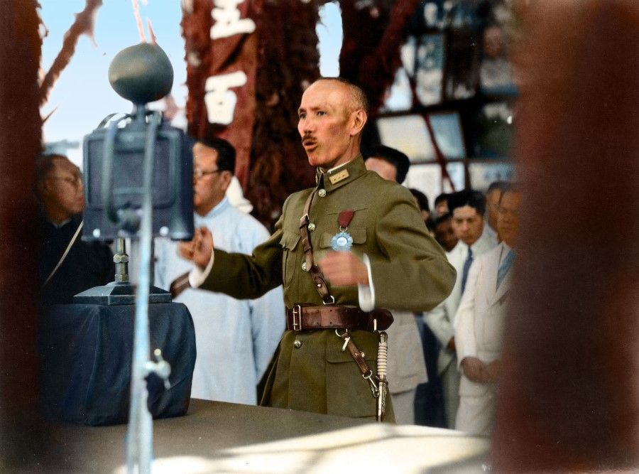 In 1934, at the tenth anniversary of the Central Military Academy, Generalissimo Chiang Kai-shek gave a rousing speech. During this period, as the conflicts between China and Japan grew, Chiang often lectured the officers and soldiers on Japan's movements, to raise their combat readiness.