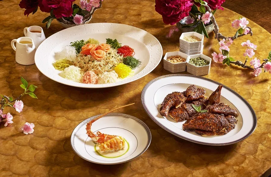 At Cherry Garden by Chef Fei, guests can choose from a curation of set menus that symbolise abundance, joy and togetherness.