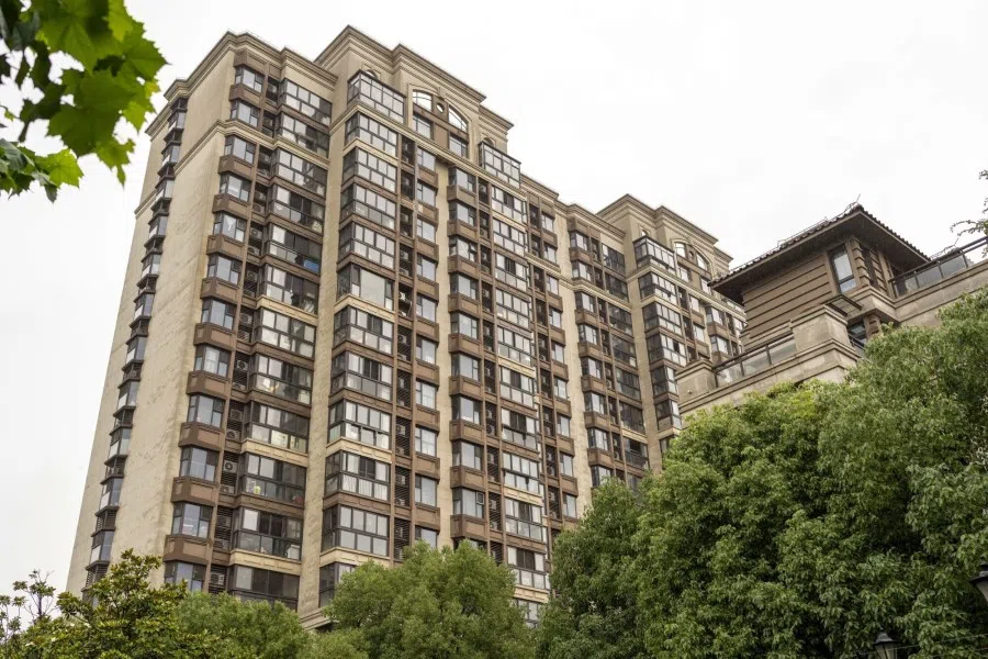 Residential buildings in Shanghai, China, on 18 June 2023. (Raul Ariano/Bloomberg)