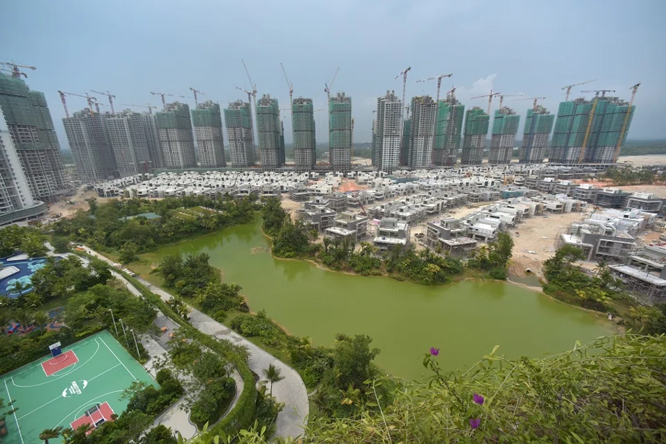 Forest City in Johor Bahru, Malaysia, on 28 August 2018.  (SPH Media)