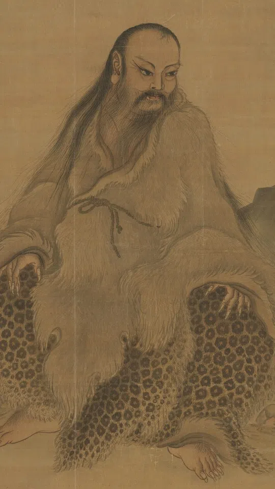 A painting of Fuxi at the National Palace Museum in Taipei. (Wikipedia)