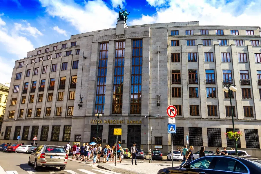 The building of the Czech National Bank. (iStock)