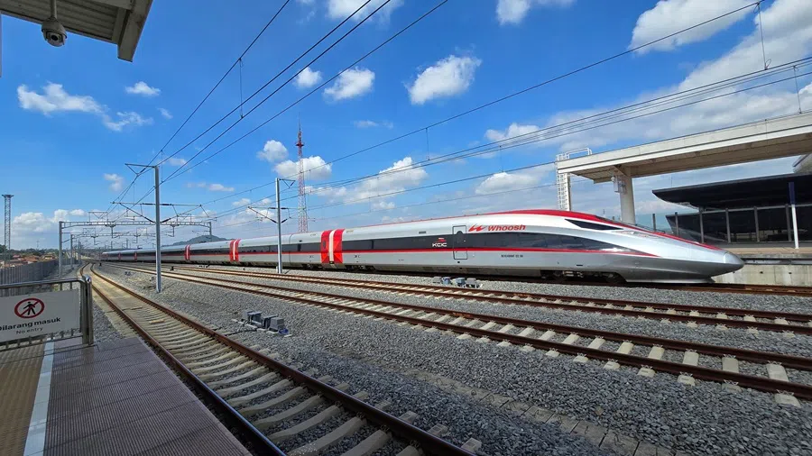 Jakarta-Bandung High-Speed Rail (Whoosh), 30 July 2025.