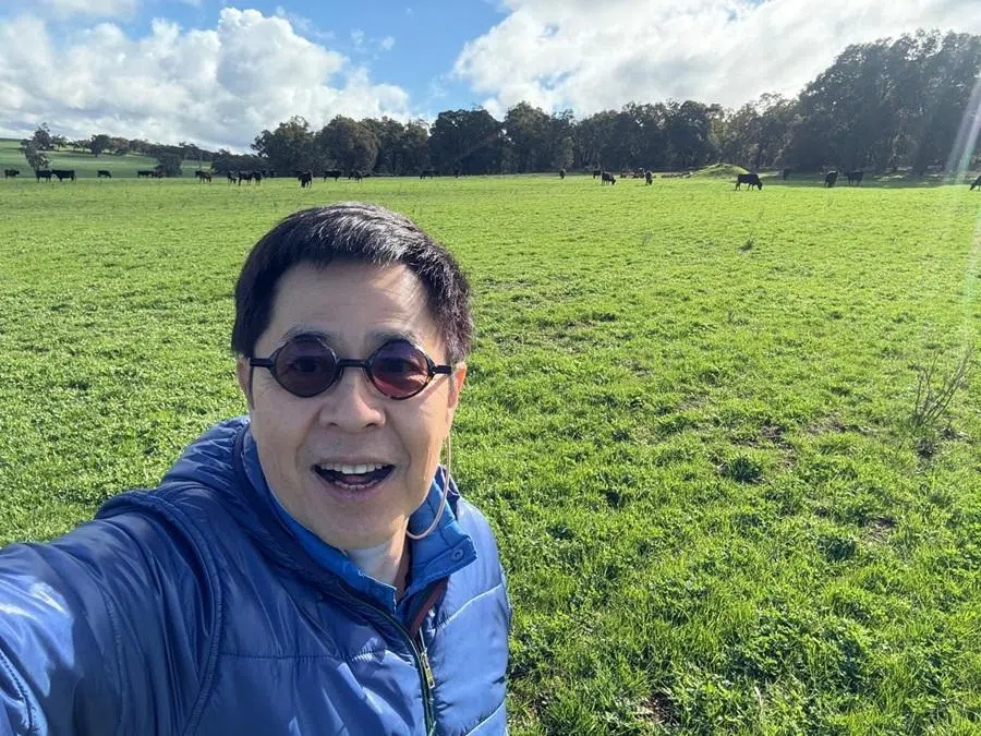 Cheung enjoys a pastoral lifestyle.