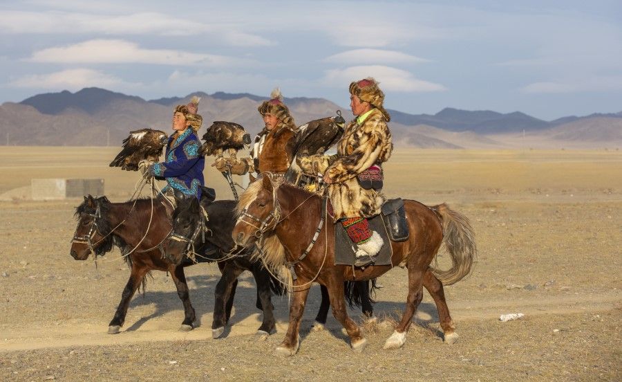 Mongolians are known for their skill in hunting and riding. (iStock)