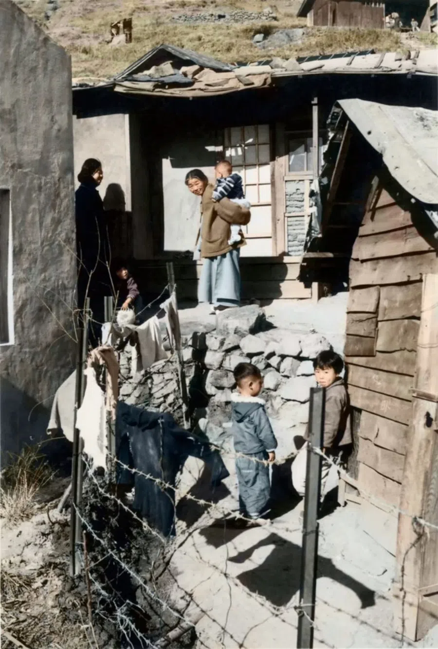 Life in the slums of Seoul in 1963, a decade after the war. Today, South Korea has become an economic powerhouse.
