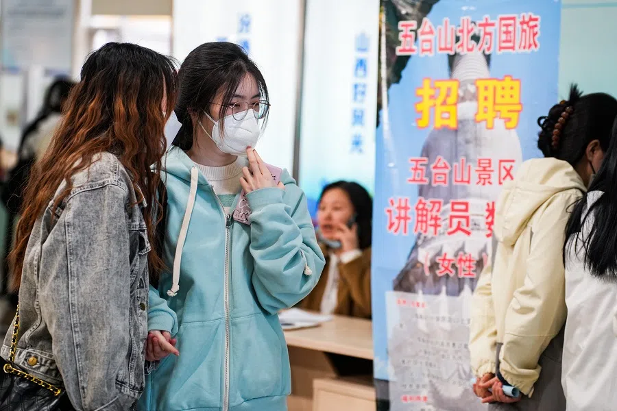 Job seekers at a job fair in Taiyuan, Shanxi province, China, 15 March 2023. (CNS)