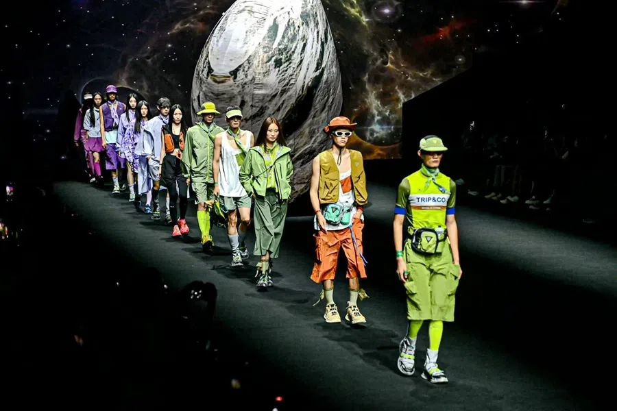 TRIP&CO’s showcase at Shanghai Fashion Week. (TRIP&CO)