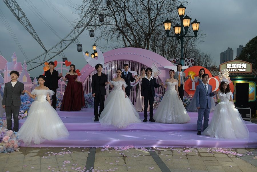 A group wedding in Chongqing, China, 14 February 2023. (CNS)