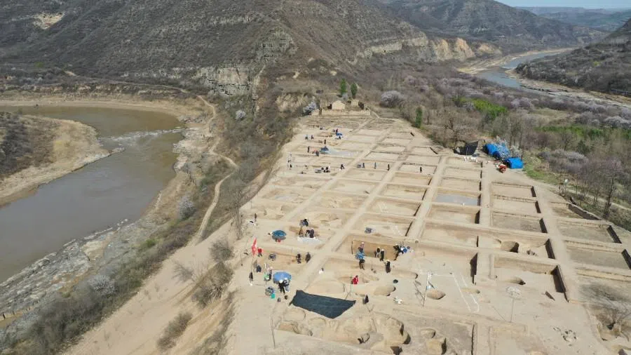 An archaeological site in Xi’an, 16 January 2026. (CNS)