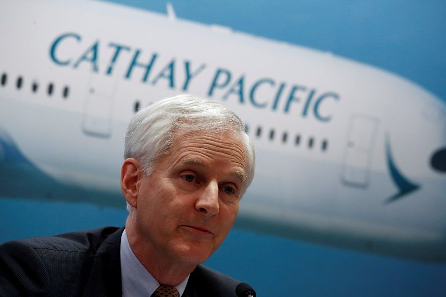 John Slosar, former chairman of Cathay Pacific, is one of those who recently stepped down from the company. (Bobby Yip/Reuters/file photo)