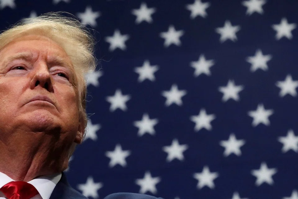 US President Donald Trump reacts during a campaign rally in Charlotte, North Carolina, US, on 2 March 2020. (Carlos Barria/File Photo/Reuters)