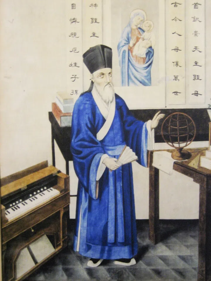 Portrait of Matteo Ricci. (Wikimedia)