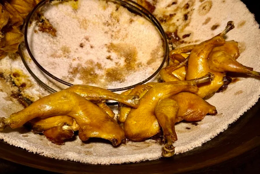 Songyang’s salt-baked chicken.
