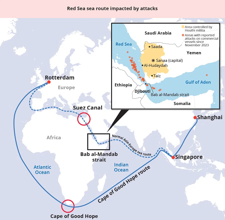 Source: S&P Global, AFP (Graphic: Chua Sin Yew)