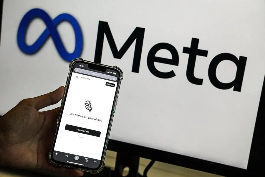 Regulators are reviewing whether Meta’s over US$2 billion acquisition of Manus violates investment regulations. (SPH Media)