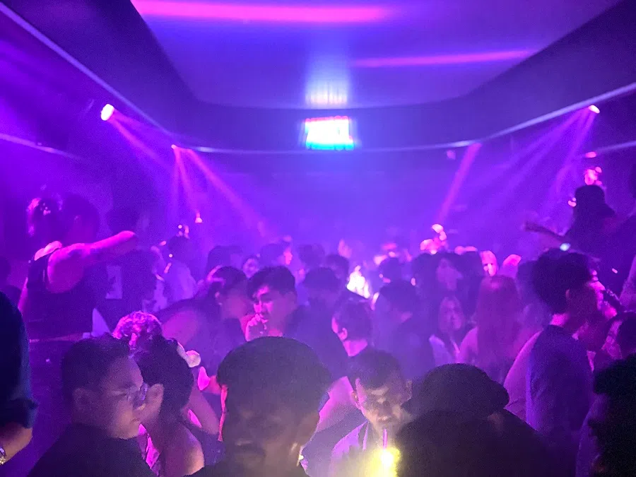 A look at the dance floor of Boomshake. (Lim Zhan Ting/SPH Media)