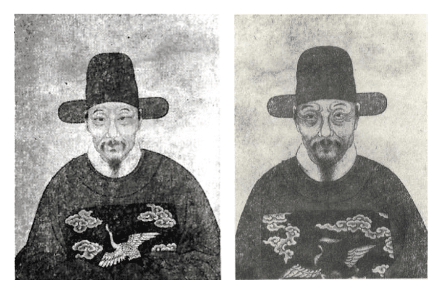 The Wang brothers, Wang Shizhen (left) and Wang Shimao. (Internet)