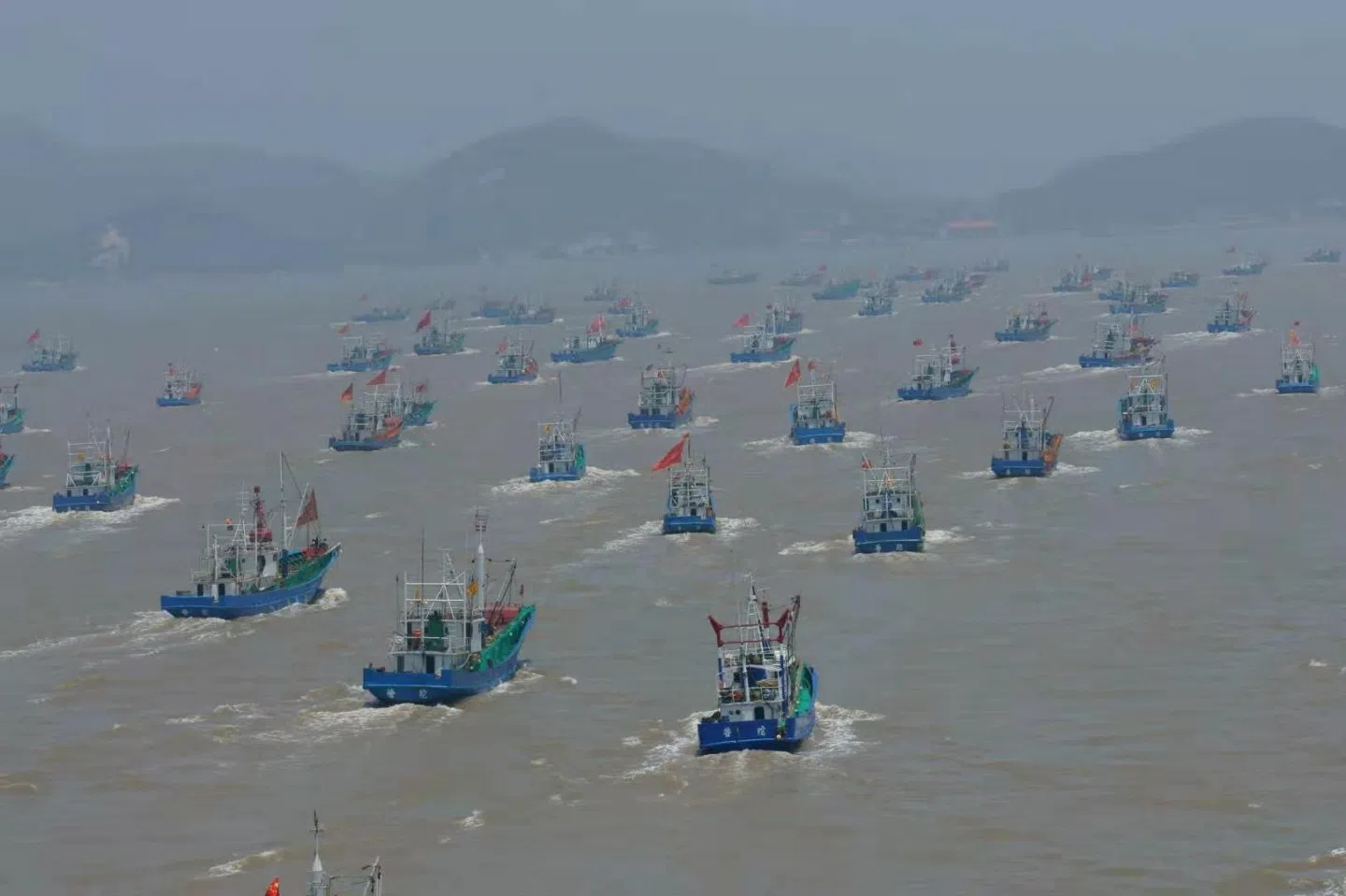 Shenjiamen fishing port. (Photo: Shu Jie, provided by Chen Nahui)