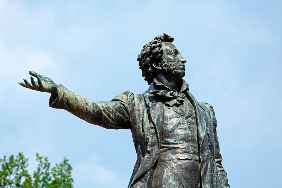 A statue of Russian poet Alexander Pushkin in Saint Petersburg, Russia. (iStock)