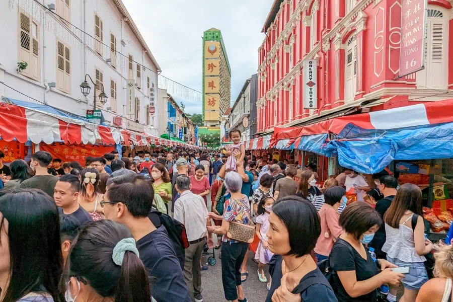 People in Chinatown, 7 January 2023. Zaobao has reflected issues of the Chinese community, as a paper by Singaporeans, for Singaporeans. (SPH Media)