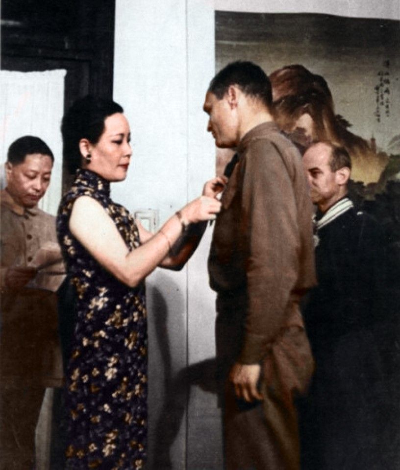 While Madame Chiang gave medals to the pilots in the Doolittle Raid, the Chinese military and civilians paid a heavy price as the Japanese troops retaliated for their part in the raid.