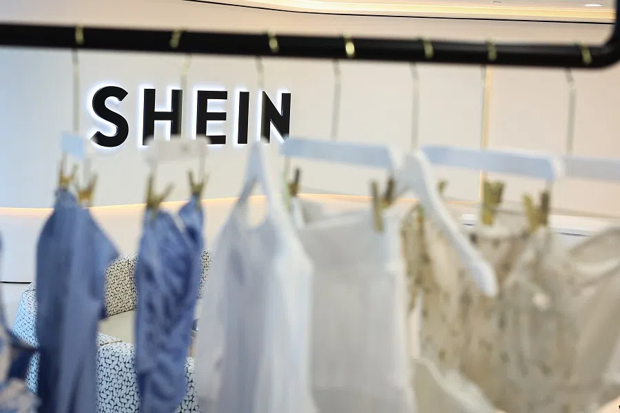 A view of Shein's office in Singapore. (SPH Media)
