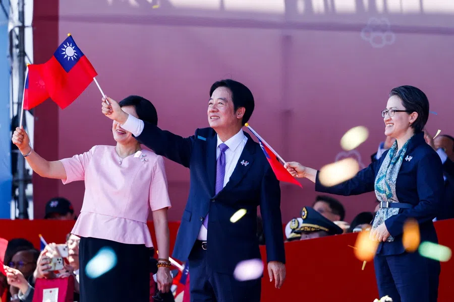 Taiwan's President Lai Ching-te attends Double Ten Day celebrations in Taipei, Taiwan, 10 October 2025. (Ann Wang/Reuters)