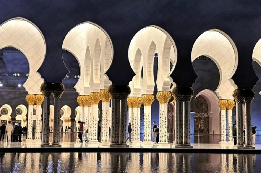 The Grand Mosque of Abu Dhabi on 29 December 2024.
