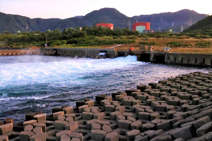 A general view of Taiwan's Second Nuclear Power Plant in New Taipei City, Taiwan, 10 November 2021. (Ann Wang/Reuters)