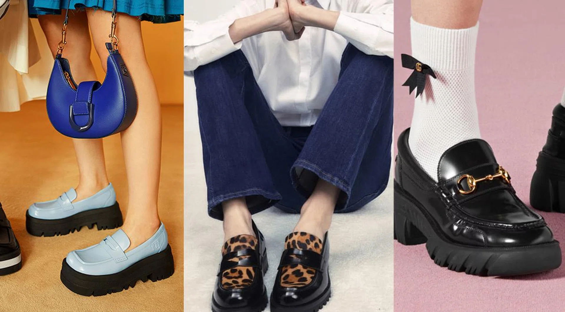 Zara, Gucci, Charles & Keith