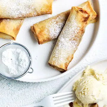 Air Fryer Apple Pie Rolls