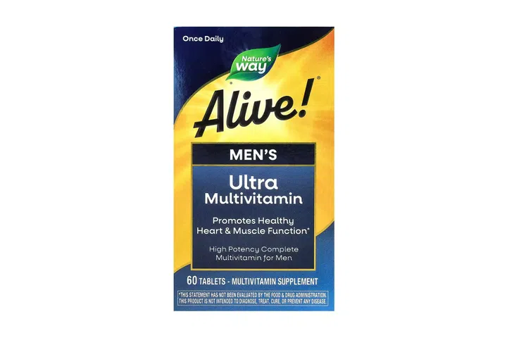 Nature’s Way, Alive! Men’s Ultra Multivitamin, 60 Tablets