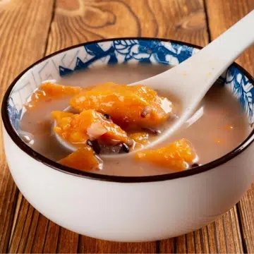 Purple Sweet Potato, Red Date & Snow Fungus Soup