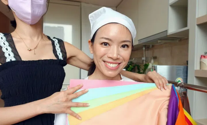 Dr Rachel Ho undergoing colour-analyis in Seoul. (Photo: Dr Rachel Ho)