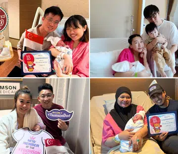 sg60 babies born on national day 2025 at various hospitals in singapore
