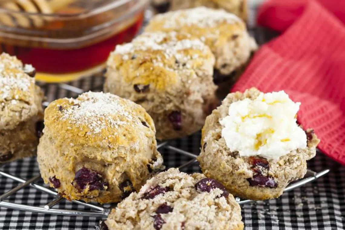 Cranberry Oatmeal &amp; Cinnamon Scones - The Singapore Women&amp;#39;s Weekly ...