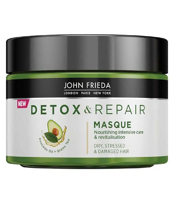 John Frieda Detox & Repair Masque, $19.90