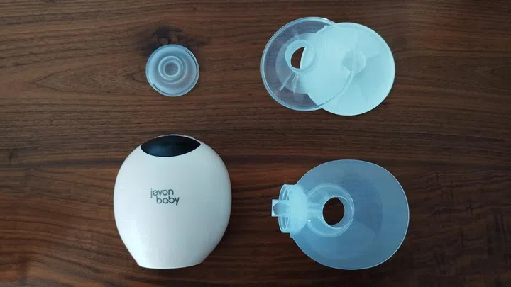 There are five parts total, and that's if you count the dust cover.