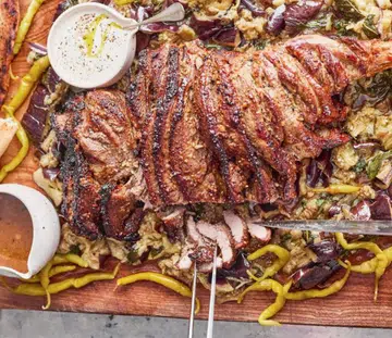 Gnarly Dukkah Roast Lamb by Jamie Oliver