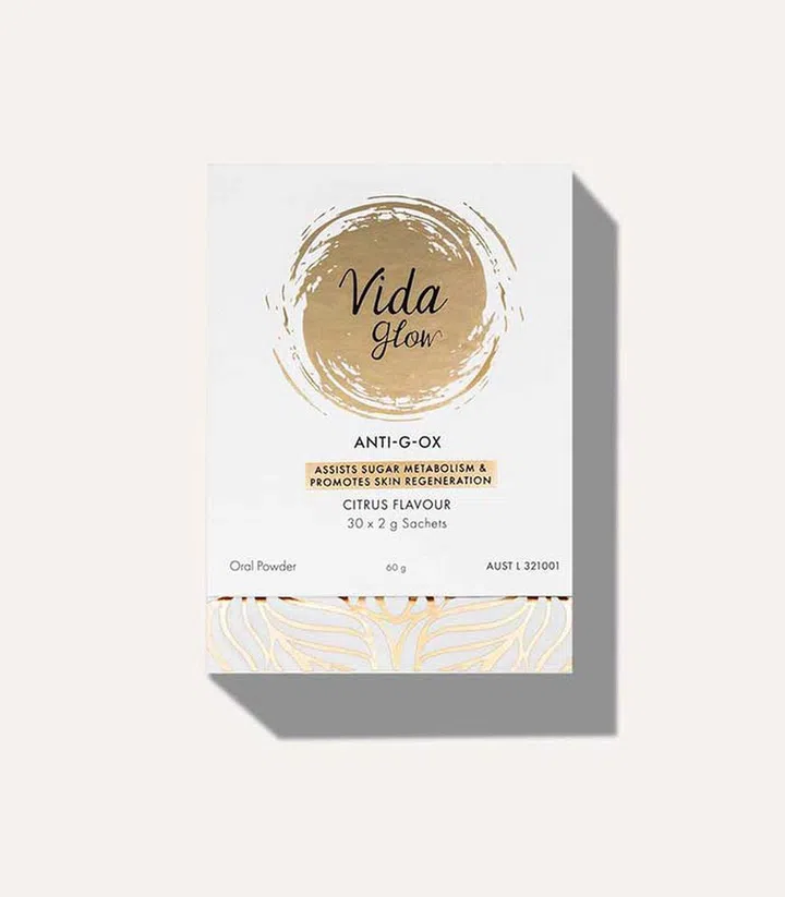 Vida Glow Anti-G Ox antioxidant powder (AU$80)