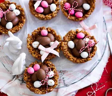 Easter Egg Rice Bubble Nests